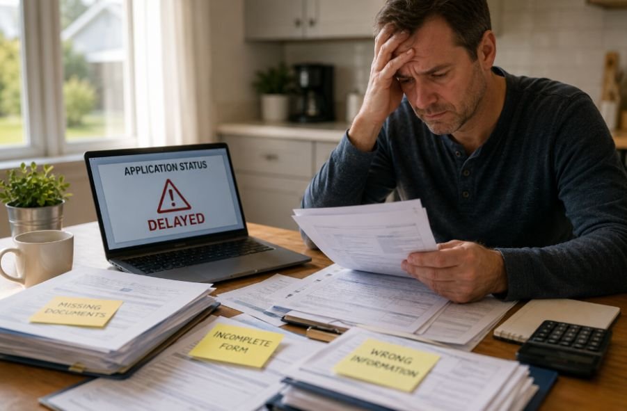 Mistakes That Often Delay Applications
